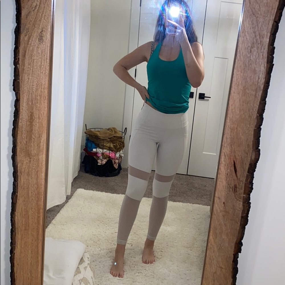 White Athleta Leggings